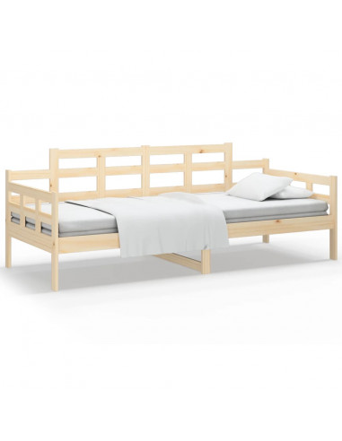 Dormeuse in Legno Massello di Pino 90x190 cm