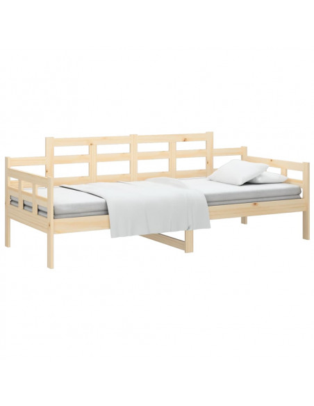 Dormeuse in Legno Massello di Pino 90x190 cm