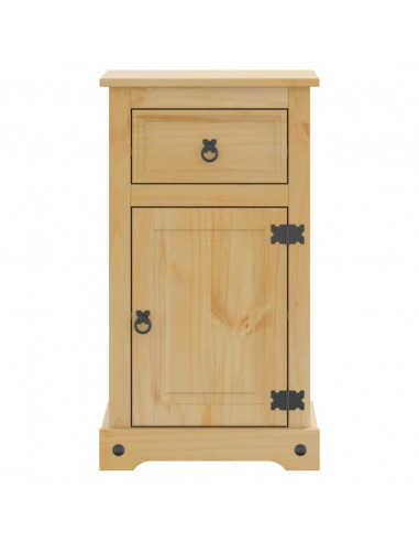 Mobile da Bagno Corona 45x33x80 cm in Legno Massello di Pino