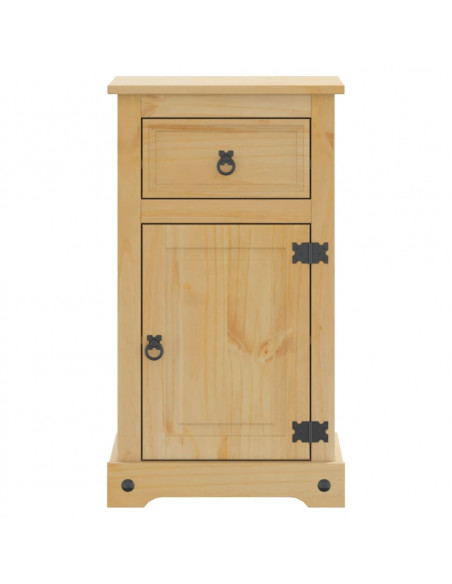 Mobile da Bagno Corona 45x33x80 cm in Legno Massello di Pino