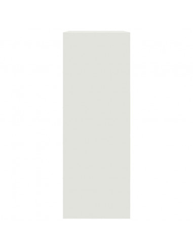 Credenza Bianca 67x39x107 cm in Acciaio