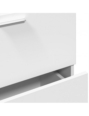 Mobile Lavabo Bianco 59x37x59 cm in Truciolare