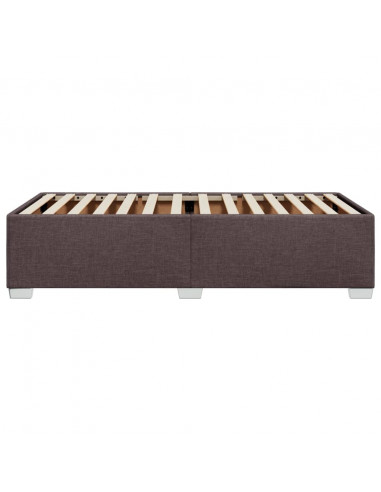 Giroletto Marrone Scuro 90x200 cm in Tessuto