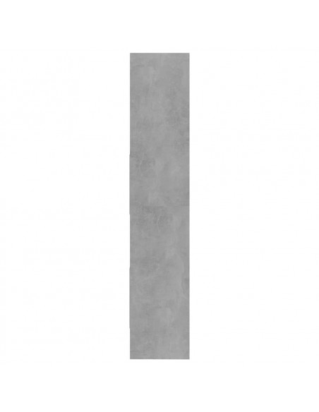 Libreria Grigio Cemento 40x35x180 cm in Legno Multistrato