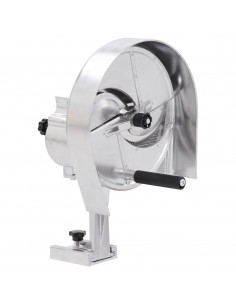 Tagliaverdure Manuale Argento 22x44,5 cm in Alluminio 2