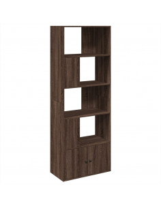 Libreria Rovere Marrone 70x36x189 cm in Legno Multistrato 2