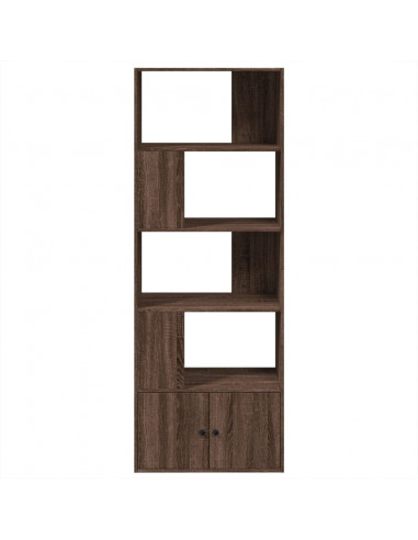 Libreria Rovere Marrone 70x36x189 cm in Legno Multistrato