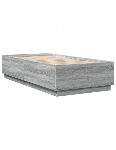 Giroletto Grigio Sonoma 90x190 cm in Legno Multistrato