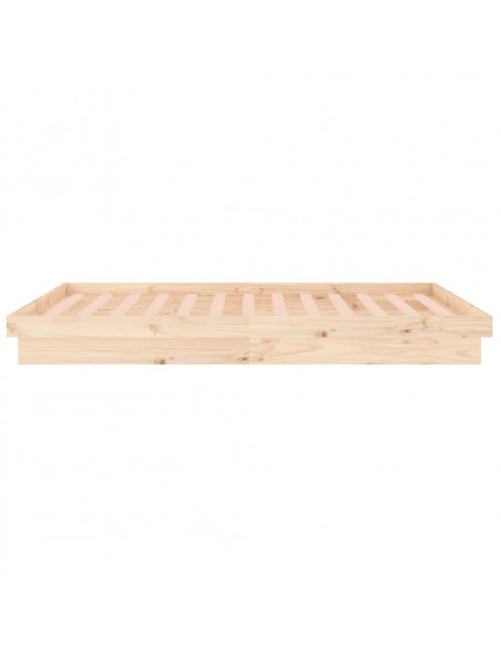 Giroletto con LED 150x200 cm King Size in Legno Massello