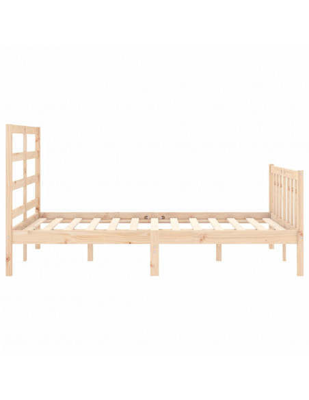Giroletto con Testiera Double in Legno Massello