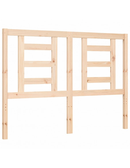 Giroletto con Testiera 140x190 cm in Legno Massello