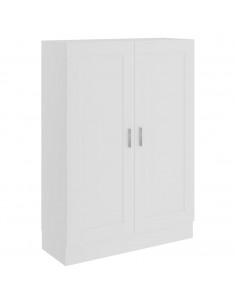 Libreria Bianca 82,5x30,5x115 cm in Legno Multistrato 2