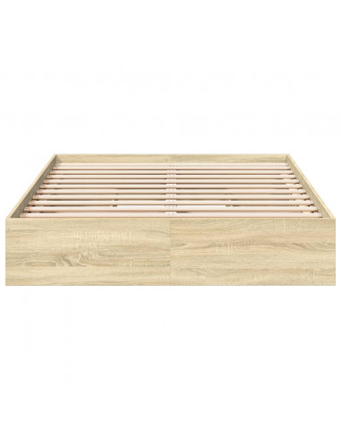 Giroletto Cassetti Rovere Sonoma 120x200 cm Legno Multistrato