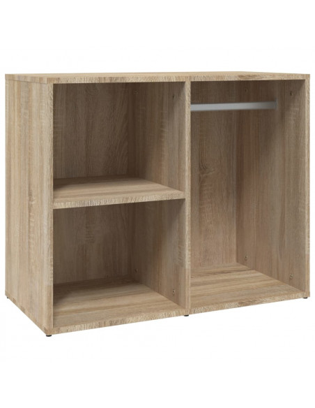 Armadietto Cosmetici Rovere Sonoma 80x40x65cm Legno Multistrato