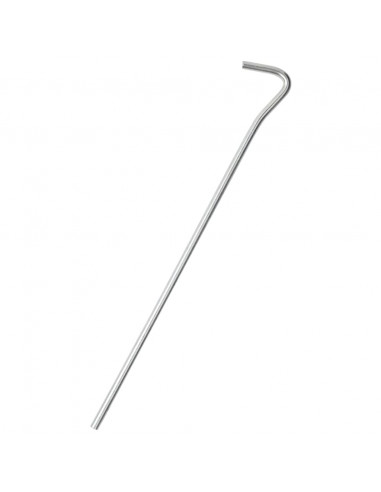 Picchetti per Tenda 25 pz 23 cm Ø5 mm in Acciaio Zincato