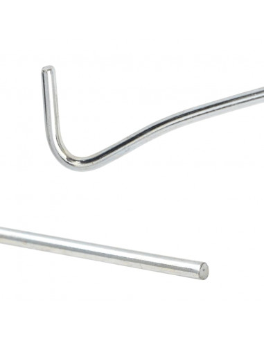 Picchetti per Tenda 25 pz 23 cm Ø5 mm in Acciaio Zincato