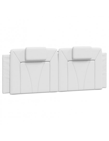 Letto con Materasso Bianco 120x200 cm in Similpelle