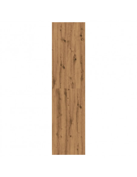 Armadio Rovere Artigianale 30x50x200 cm in Legno Multistrato