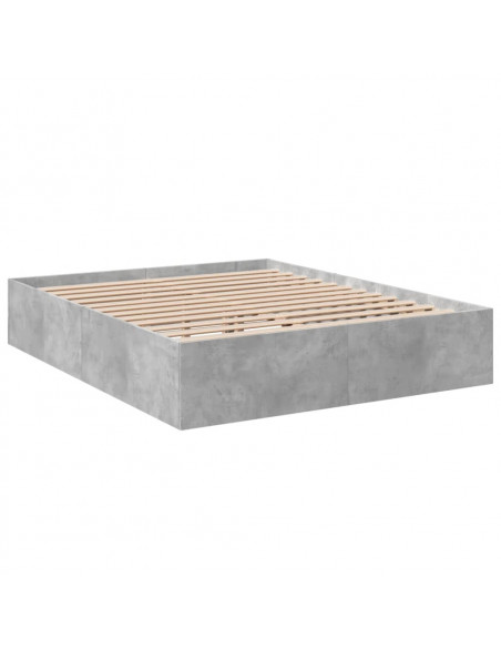 Giroletto Grigio Cemento 160x200 cm in Legno Multistrato