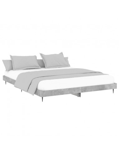 Giroletto Grigio Cemento 140x200 cm in Legno Multistrato