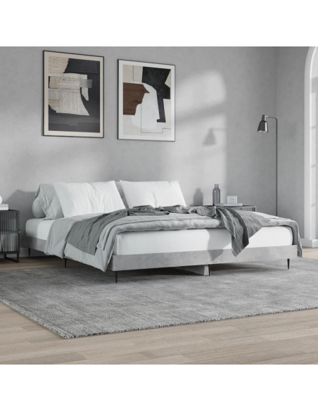 Giroletto Grigio Cemento 140x200 cm in Legno Multistrato