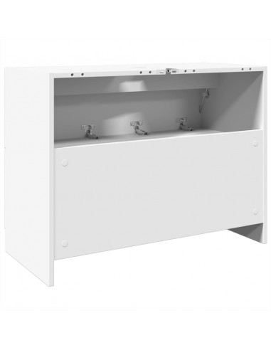 Mobile Lavabo Bianco 78x37x59 cm in Truciolare