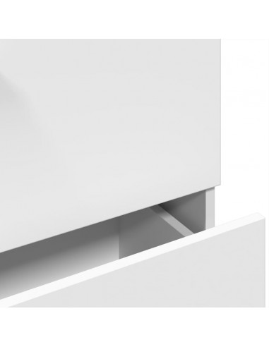 Mobile Lavabo Bianco 78x37x59 cm in Truciolare