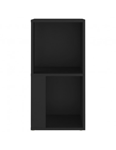 Armadio Angolare Nero 33x33x67 cm in Truciolato