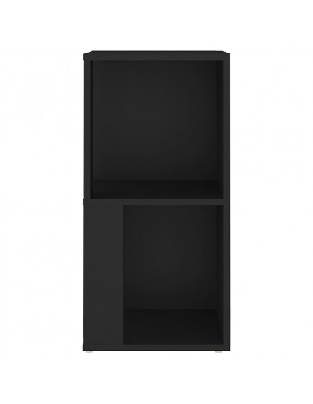Armadio Angolare Nero 33x33x67 cm in Truciolato