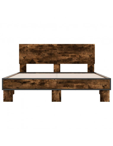 Giroletto Rovere Fumo 140x190 cm in Legno Multistrato Metallo