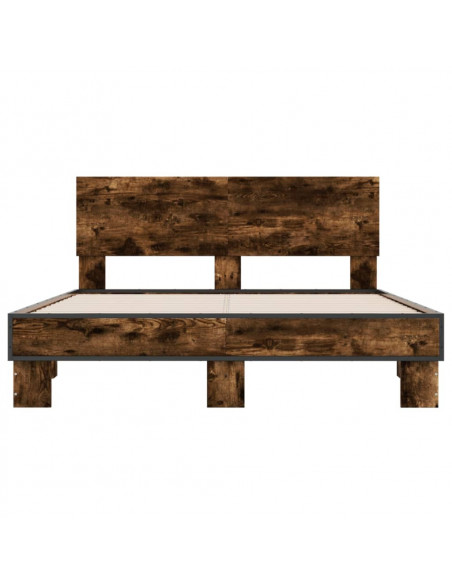 Giroletto Rovere Fumo 140x190 cm in Legno Multistrato Metallo