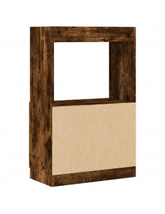 Credenza Rovere Fumo 63x33x100 cm in Truciolato 2