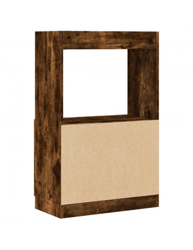 Credenza Rovere Fumo 63x33x100 cm in Truciolato