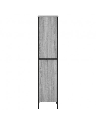 Libreria Grigio Sonoma 50x31x137,5 cm in Truciolato