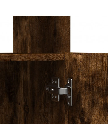 Credenza Rovere Fumo 63x33x100 cm in Truciolato