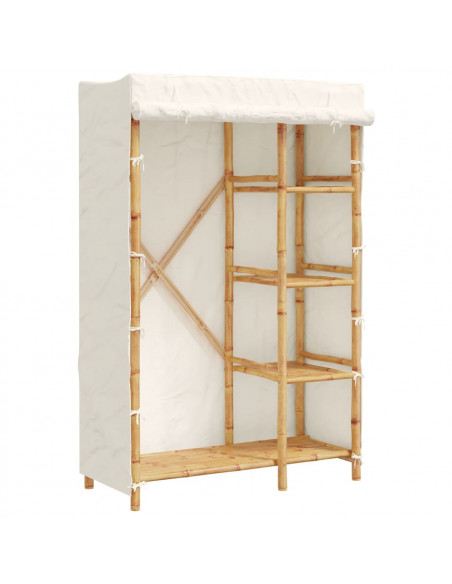 Armadio 110x45x170 cm in Bambù
