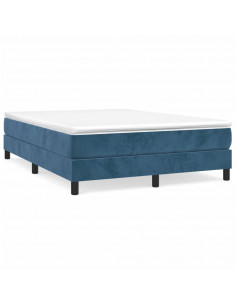 Giroletto Blu Scuro 140x190 cm in Velluto 2