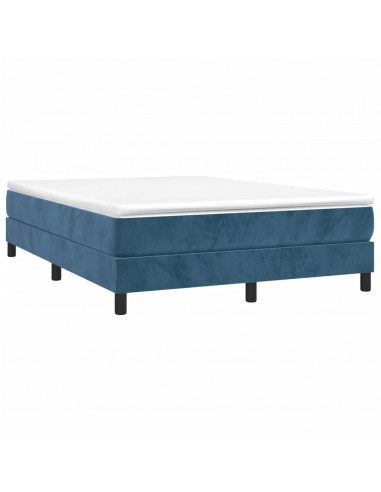 Giroletto Blu Scuro 140x190 cm in Velluto