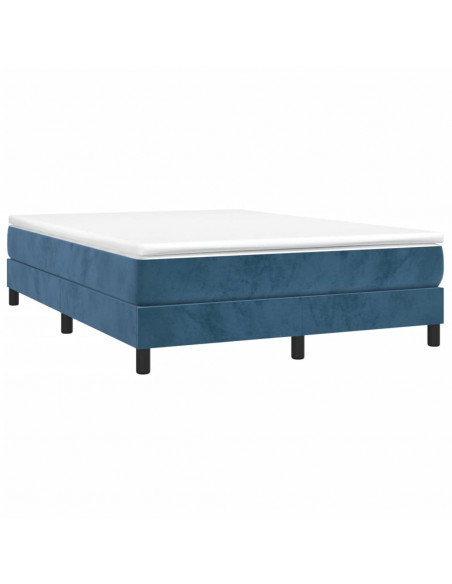 Giroletto Blu Scuro 140x190 cm in Velluto