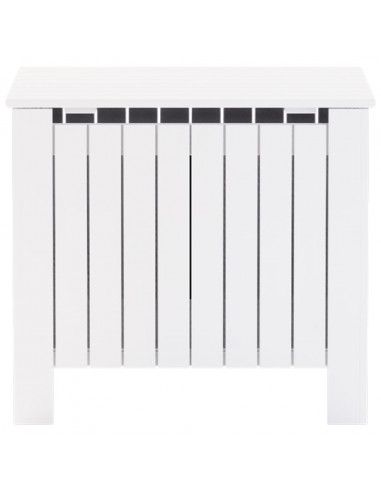 Contenitore con Coperchio RANA Bianco 60x49x54 cm Massello Pino