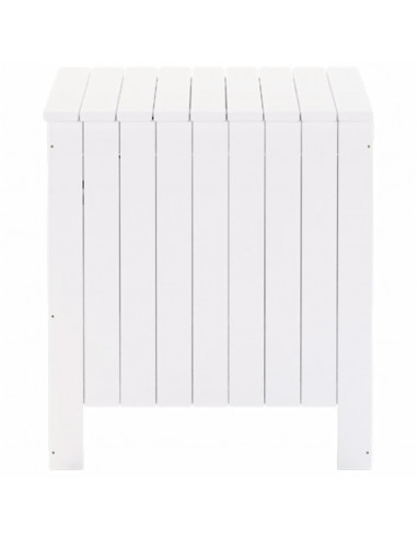 Contenitore con Coperchio RANA Bianco 60x49x54 cm Massello Pino