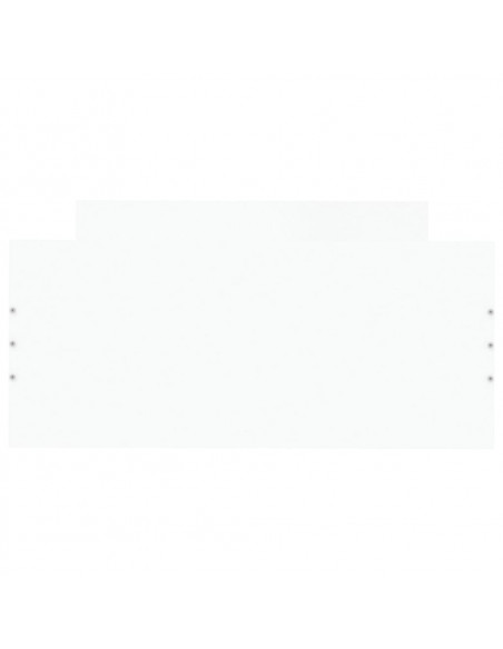 Giroletto Bianco 90x200 cm in Legno Multistrato