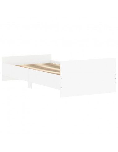 Giroletto Bianco 90x200 cm in Legno Multistrato