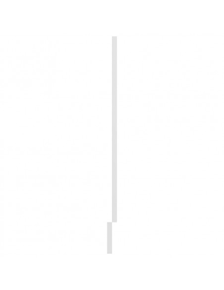 Pannello Lavastoviglie Bianco 59,5x3x67 cm Legno Multistrato