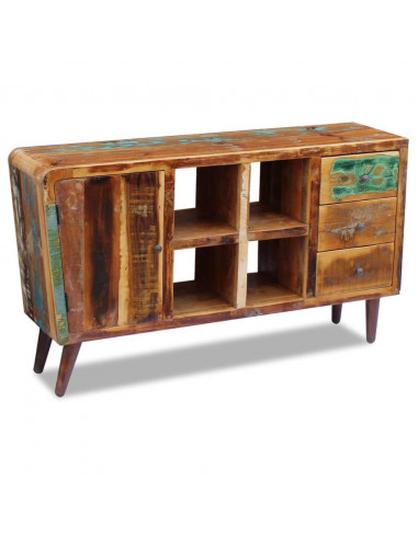Credenza in Legno Massello di Recupero 150x40x86 cm