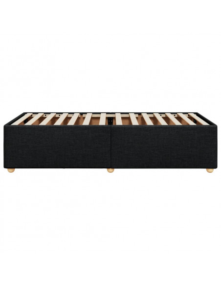 Giroletto Nero 90x190 cm in Tessuto