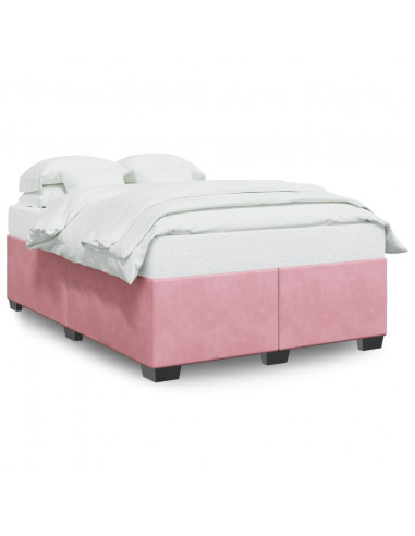 Giroletto Rosa 160x200 cm in Velluto