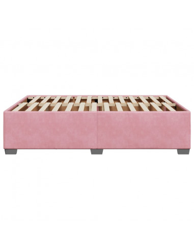 Giroletto Rosa 160x200 cm in Velluto