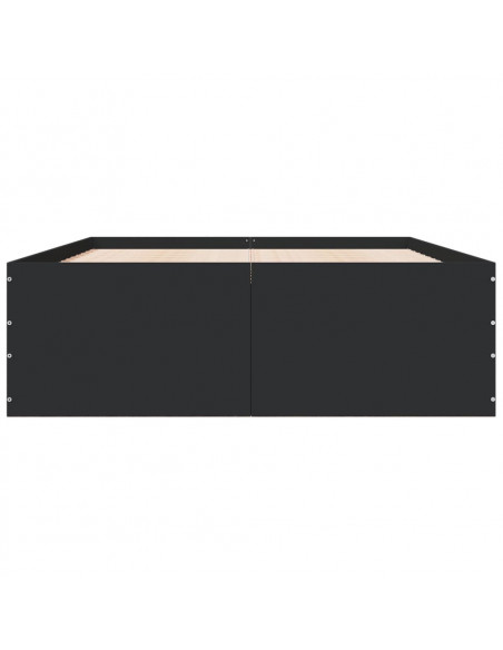 Giroletto Nero 120x190 cm in Legno Multistrato