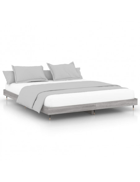 Giroletto Grigio Sonoma 140x200 cm in Legno Multistrato